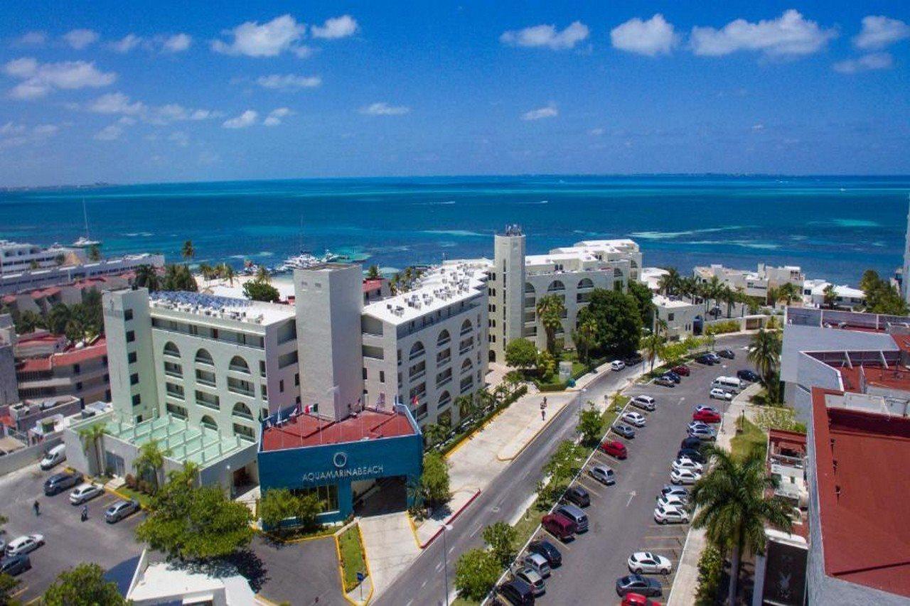 كانكون Aquamarina Beach Hotel المظهر الخارجي الصورة